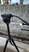 KINGJOY-Cabezal de trípode panorámico para cámara, cabezal de vídeo líquido hidráulico para trípode monopié, soporte móvil SLR DSLR, VT-3510 oficial