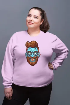 

Angemiel Wear Entel Zombie With Pink Women Sweatshirts