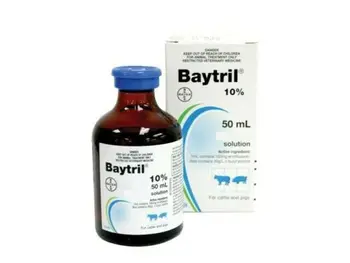 

Baytril 10% Solution 50ml Antibacterial Antimicrobial