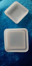 Resin Silicone Mold Jewelry-Tools Storage-Box Crystal Epoxy DIY Heart-Shape for Making