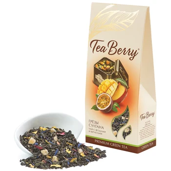 

Tea Berry "Sultana's dreams", green leaf with additives, 100 gr