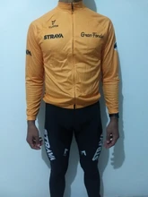 STRAVA-Conjunto de ropa de ciclismo Pro Team, camisa de manga corta para hombres, pantalones cortos para bicicleta, almohadilla de Gel 20D, transpirable, verano, 2021