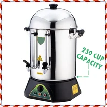 Контроль температуры-емкость чашки 250-Коммерческая электрическая горячая вода турецкий чай/Кофеварка пивоварня Пивоваренная машина урна Перколятор