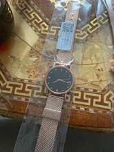 Reloj de cuarzo con esfera de acero inoxidable para Mujer, pulsera informal de lujo con esfera Romana
