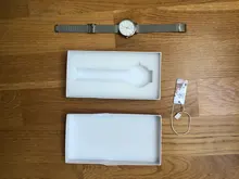 SK-Reloj de pulsera superfino para mujer, de malla plateada, de acero inoxidable, informal, de lujo, 2020