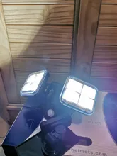 Solar-Lights Wide-Lighting IP65 Outdoor Waterproof 20w 120led with Adjustable-Head Angle