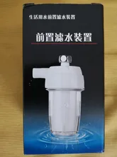 Filtro de calentador de agua para agua dura de alta resistencia para embellecer el filtro de ducha con filtro de óxido de cloro