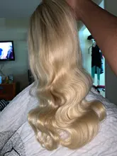 Nadula-pelucas de cabello humano Rubio degradado, peluca completa de encaje prearrancado con pelo de bebé, peluca con malla Frontal 13x 4/360, peluca Frontal de encaje T4/613