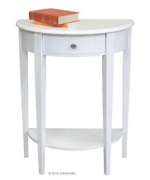 

Console table with drawer japanned