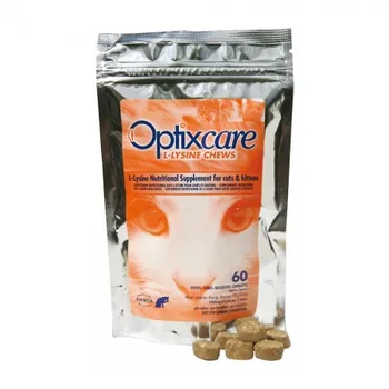 

Optixcare L-Lysine 60 Chews
