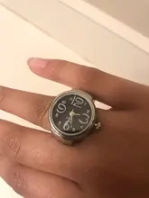 Anillo de cuarzo elástico para hombre y mujer, relojes para el dedo anillos joyas regalos XRQ88