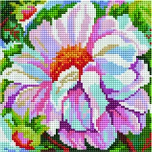 Алмазная мозаика BF 977 Розовый цветок 20*20