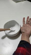 Juego de vajilla de silicona para alimentación de bebé, cuenco de silicona antideslizante con cuchara impermeable, sin BPA, plato para bebé, 1 Juego