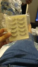 5 par/caja pestañas 3D fibra Artificial mucho pestañas duraderas las mujeres extensión y volumen de pestañas falsas