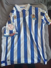 Camiseta de fútbol Real de la Real Sociedad, camisetas de fútbol final de la Copa del Rey, rapero GARCIA, 2021