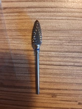 Cortador de fresado para manicura, broca de clavo de cerámica para máquina eléctrica de manicura de eneldo, cortadores para la eliminación de esmalte de Gel de uñas