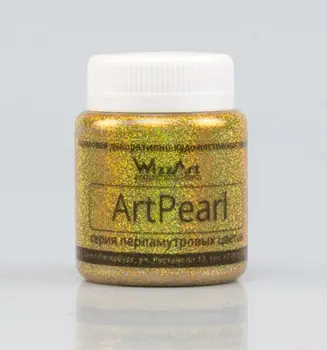 

Paint artpearl, holographic/Gold 80 ml Wizzart