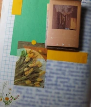 Pegatinas de viñetas para diario INS, calcomanías decorativas de estilo Vintage, con diseño de diario, de color negro, con diseño de desenfadado, 50 Uds.