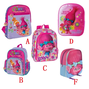 

Trolls backpack 5 assorted model for school