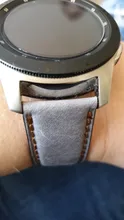 Correa de cuero genuino para samsung Galaxy watch 46mm engranaje de correa S3 Correa Frontier 22mm reloj Huawei 2 gt Correa 46mm