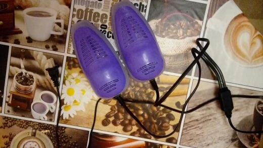 Portable UV Shoe Dryer Dehumidify Disinfectant photo review