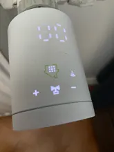 Tuya Smart ZigBee-válvula termostática programable para radiador, controlador de temperatura compatible con Alexa