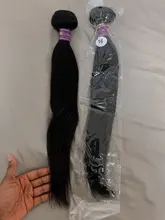 Allove pelo recto mechones hueso recto extensiones de cabello humano mechones 30 cabello virgen pulgadas mechones brasileño tejer extensiones de cabello humano