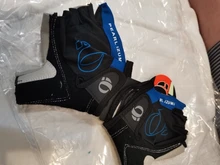 1 par de guantes de ciclismo dedo medio Anti-Slip Anti-sudor de Gel de montar en bicicleta guantes Anti Shock MTB Carretera de montaña guantes deportivos de moto