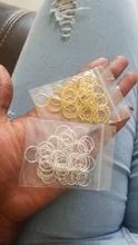 Braid Clip Bead-Cuff Dreadlock Hair Golden/silver Hoop 100pcs/Lot Circle Inner-Hole Approx