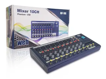 

Audio Mixer 10 CH with USB-WF-10G