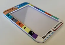 Ransitute-cordón médico R1422, funda para tarjeta de crédito, titular de la identificación, Doctor, enfermera, estudiante, viaje, banco, autobús, insignia