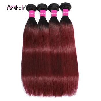 

ULilly Brazilian Hair weave Bundles Ombre Human Hair Bundles Straight Brazilian Hair weave Bundles Ombre Straight Hair t1b27