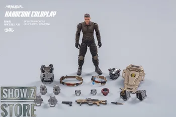 

[Show.Z Store] JoyToy Source 1/18 Hardcore Coldplay Skeleton Forces Hell’s Fifth Acid Rain Company Action Figure