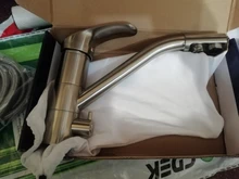 Mixer Tap Kitchen Faucet Nickel-Brushed Frap Torneira Water-Purification Brass-Body 