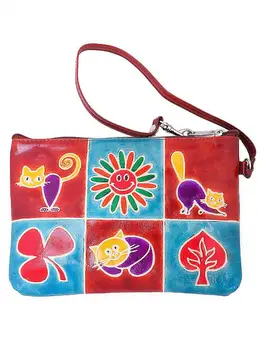 

Beautician leather hand print "Cats"