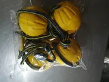 Dientes indestructibles mordida de goma divertido cachorro pelota de entrenamiento masticar juguetes ir conseguir sólido con cuerda de transporte perro mascota