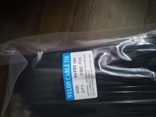 Releasable-Cable-Ties Plastics Colored Nylon Reusable 100pcs Loop-Wrap 200mm Rohs-Approved