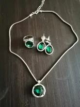 Anslow de joyería de moda de calidad superior Retro Oval grande anillo de dedo de cristal para las mujeres parejas de mujeres regalo de día de San Valentín LOW0041AR