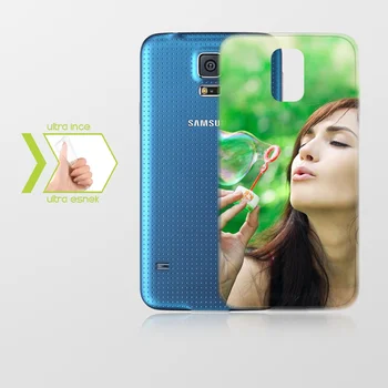 

Personalized Custom Samsung Galaxy S5 Thin Transparent Silicone Phone Cover