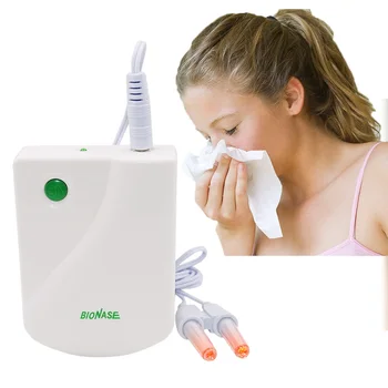 

New Rhinitis Sinusitis Cure Therapy Nose Treatment Body Nose Massage Device Cure Hay Fever Low Frequency Pulse Laser Health Care