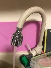 Kitchen Faucets Aerator 360° Rotatable Bent Water Saving Tap Aerator Diffuser Faucet