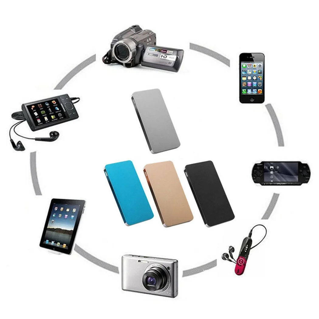 Power bank внешний аккумулятор на 7000 мА/ч зарядка смартфона планшета наушников