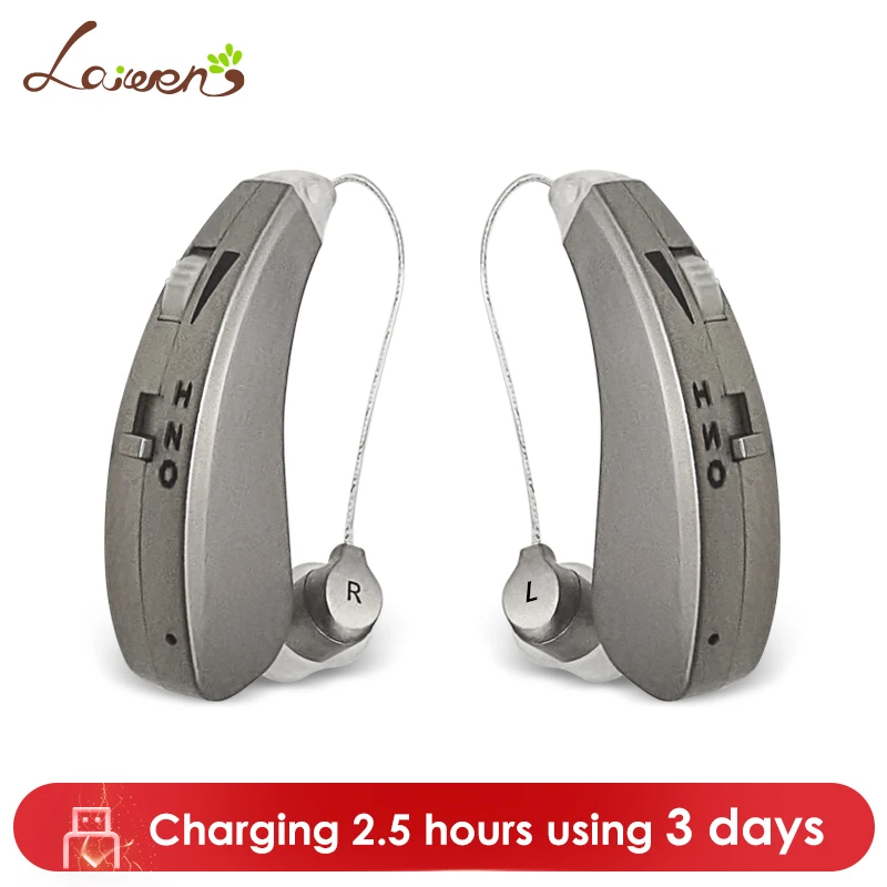 

Rechargeable Mini Hearing Aids Audifonos Sound Amplifiers Wireless Ear Aids for Elderly Charge 2.5 HRS Use 3 days Free Shipping