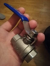 Female Straight Two-pieces Full Ports 304 Stainless Steel Ball Valve