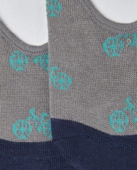 

Unseen socks printed man Gray