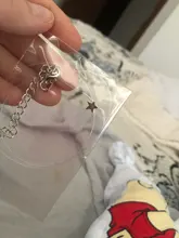 Collar con colgante de estrella de línea de pesca transparente para mujer, gargantilla de corazón Invisible de Color plateado, cadena de eslabones