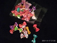Mix Bows Grooming-Accessories Rubber-Bands Dog-Hair Pet-Supplier Small Pog Cat 30colours