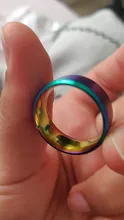 Asjerrya-anillo de acero inoxidable con diseño de alas de la libertad, anillo negro de ataque a Titan, plateado, para mujeres y hombres