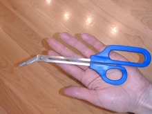 Quiropody-tijera de uña del pie con agarre fácil, cortador para discapacitados, manicura y pedicura, 20cm (7,87 ) de largo alcance