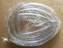 Tubo para bomba de agua de PVC suave y transparente, manguera de aceite anticongelante para riego de jardín, diámetro interior de 3, 4, 5, 6, 8, 10, 12 y 14Mm, 1M
